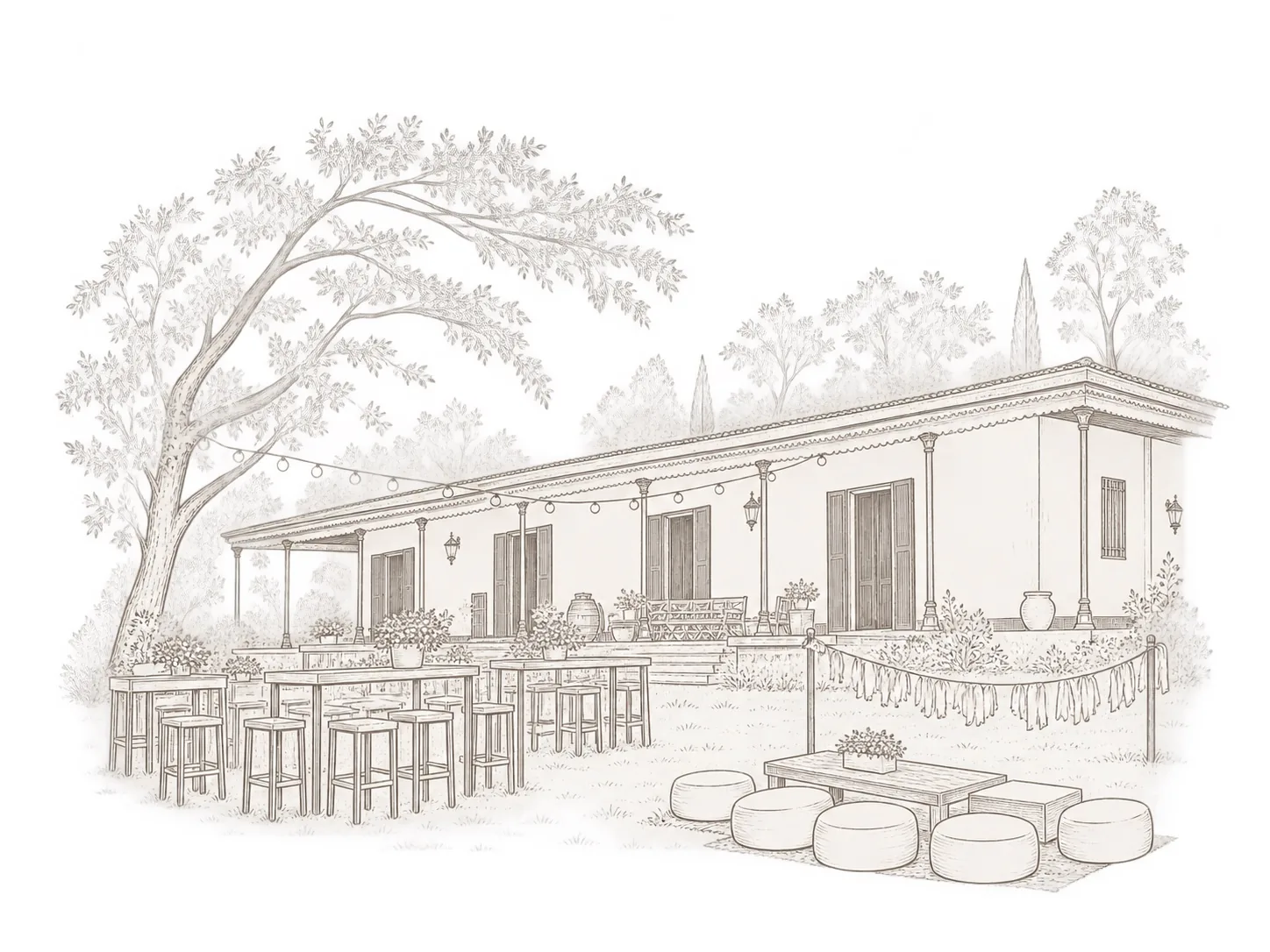 Dibujo de Las Mercedes